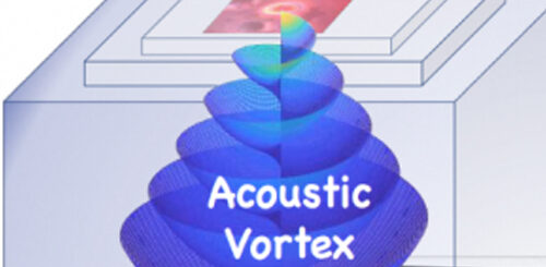 Une puce miniature produit un vortex acoustique dans lequel une cellule unique peut être piégée.